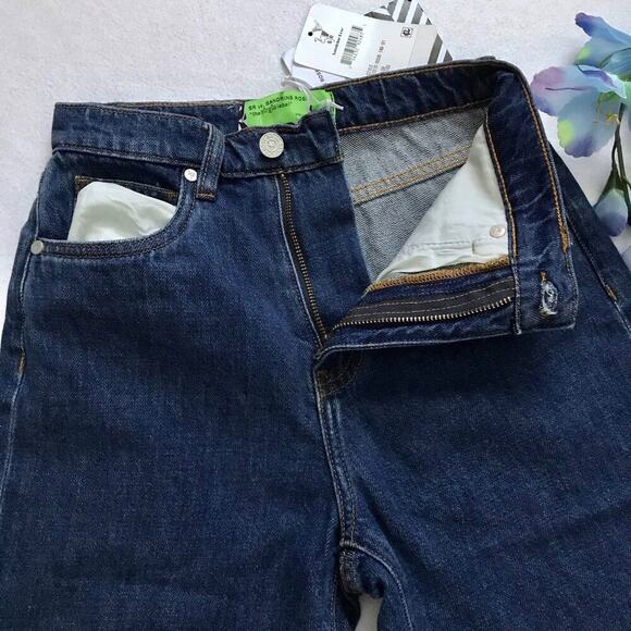 Free People Sandrine Rose NWT Dark Wash Jean Shorts Women Various - Picture 3 of 8